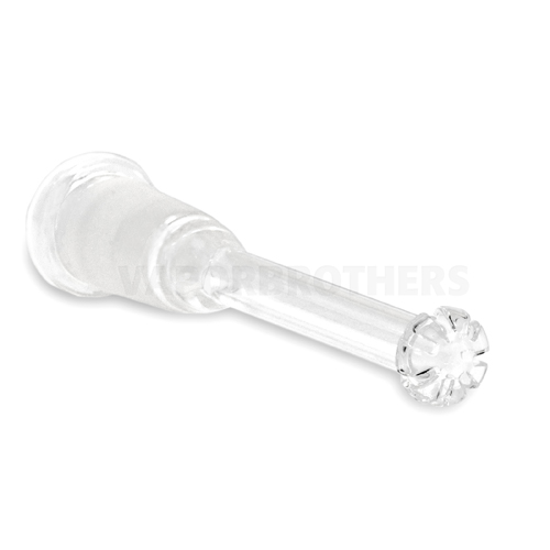 Showerhead Glass Stem For High Performance Hydrator (18.8mm) vaporbrothers, hydrator parts, high performance hydrator stem, vapor brothers hydrator, hydrator stem, downstem, down stem, vapor brothers stem, high performance hydrator