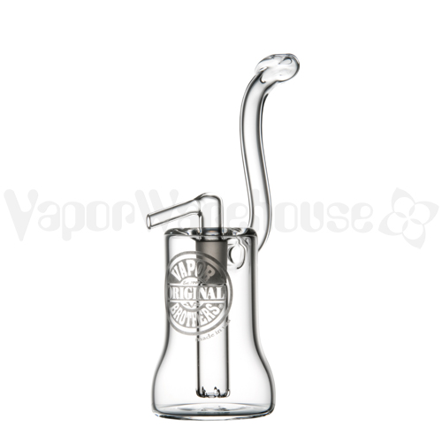 Vaporbrothers Glass Hydrator - Mini Bubbler vaporbrothers, vapor bros, hydrator, bubbler, water pipe, scientific glass, bubbler vape, glass, borosilicate, 