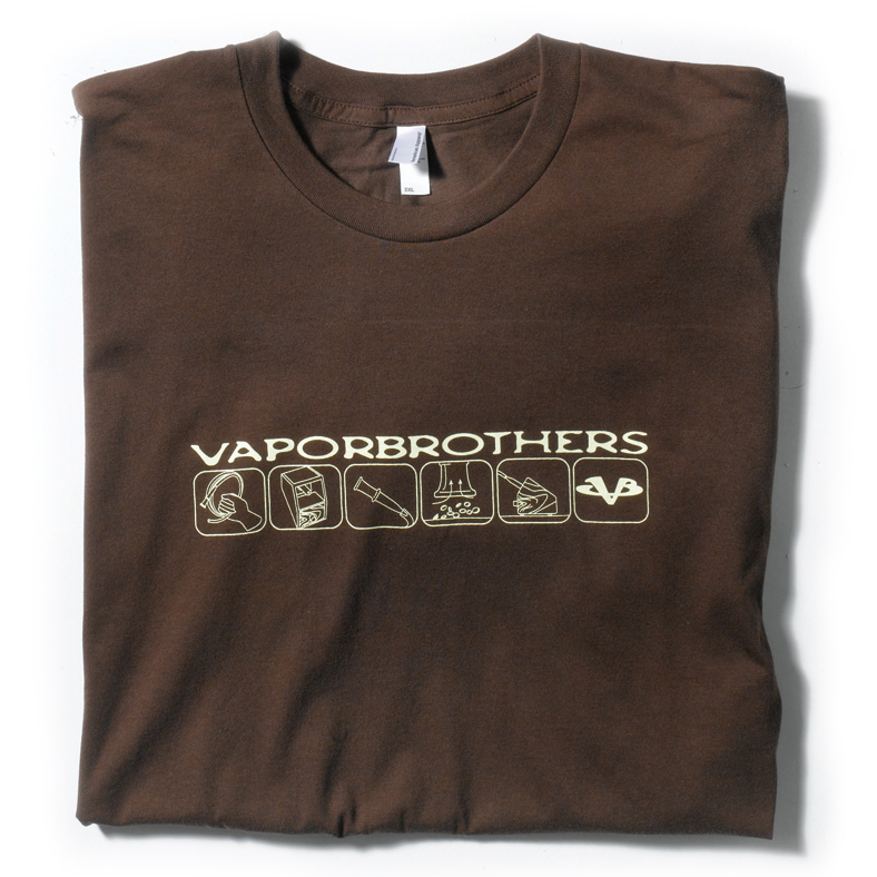 Vaporbrothers Shirt - Black - 8810BK