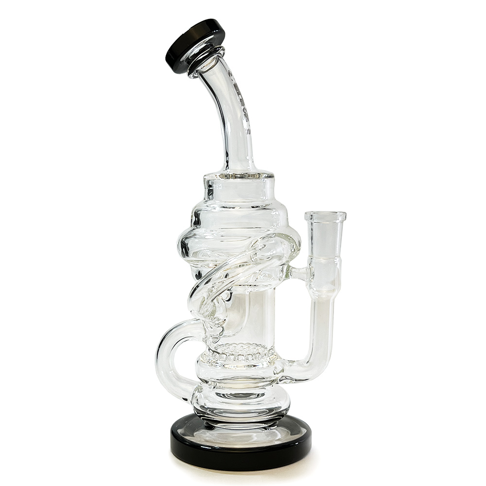 Klein Recycler Dab Rig with 14MM taper borosilicate, beaker, elev8