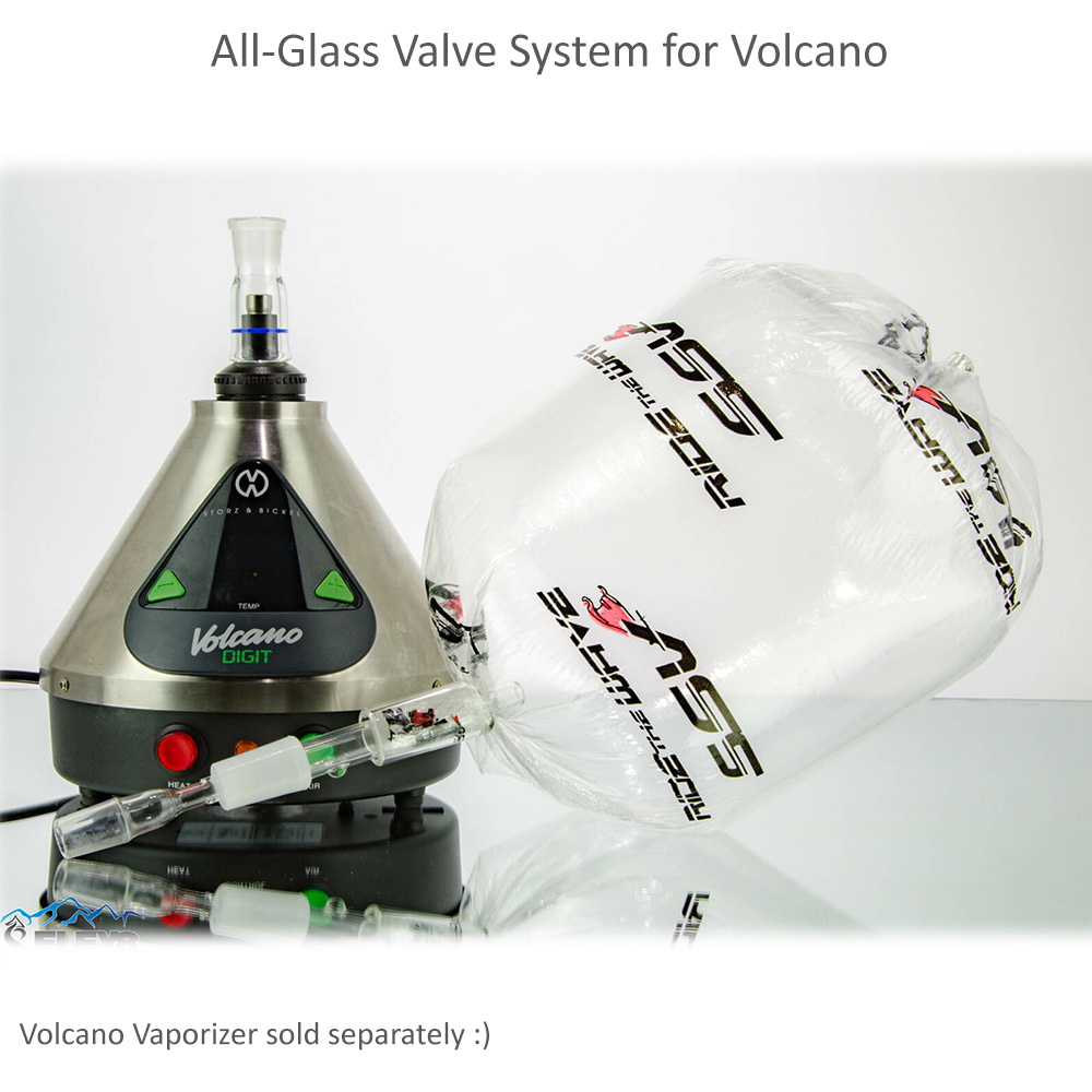 All Glass Valve System for Volcano and Super Surfer vaporizer accessory, vape, 7th floor, elev8, elev8 glass gallery