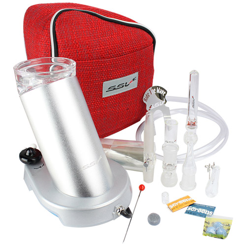 Buy Silver Surfer Vaporizer (SSV) with free Grinder and SSV Jar, Part no  9412-SSV