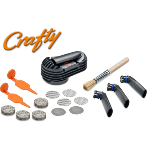 Crafty Wear and Tear Set crafty vaporizer, volcano, portable vaporizer, storz & bickel